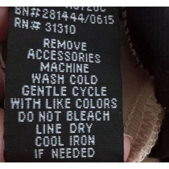 IZ BYER BLACK & BEIGE DRESS SZ.13 EUC - Picture 8 of 8